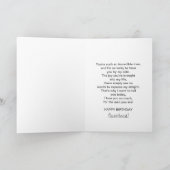 GEBURTSTAG - SCHWEETHEART - GUN - ZIEL KARTE (Innenseite)