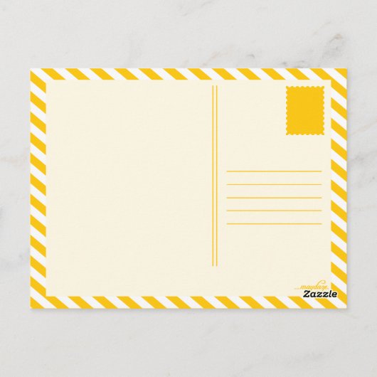 Geburtstag (Scrapbook) Postkarte (Rückseite)