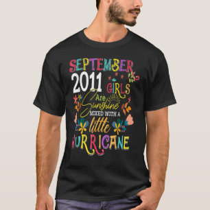 Geburtstag September 2011 Mädchen sind Sonnenschei T-Shirt