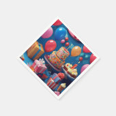 Geburtstag Serviette (Ecke)