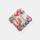 Geburtstag Serviette (Ecke)