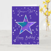 Geburtstag Shinzon Stern für Tweens oder Teens Karte (Gelbe Blume)