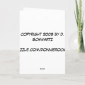 Geburtstag - Sie können alt sein Karte (Rückseite)