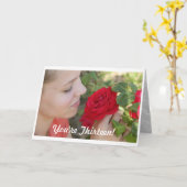 Geburtstag - Sie sind dreizehn! Karte (Gelbe Blume)