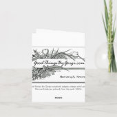 Geburtstag: Sie wissen, was recht ist Karte (Rückseite)