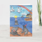 GEBURTSTAG - Siegel Karte (Vorderseite)