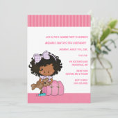 Geburtstag & Slumber-Party Einladungen (Stehend Vorderseite)