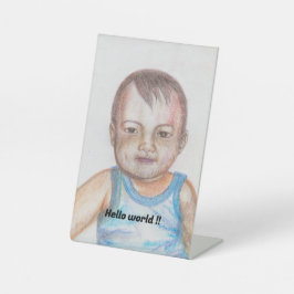 Geburtstag Sockelschild