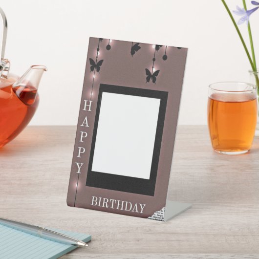 Geburtstag Sockelschild (In SItu)