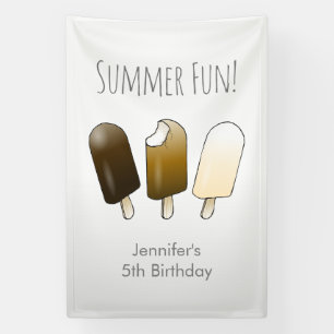 Geburtstag Sommer-Spaß Banner
