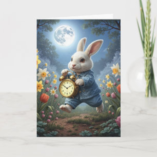 Geburtstag Sommerzeit Hase Karte