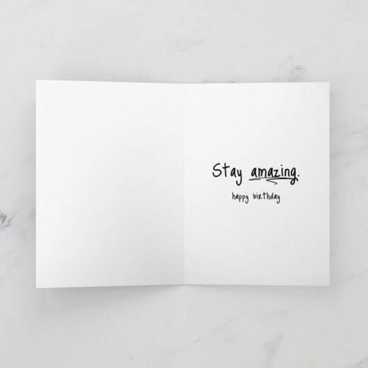 Geburtstag Spaniel mit Duschhaube Karte (Innenseite)