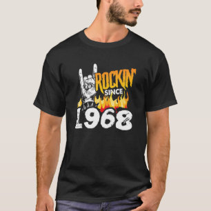 Geburtstag Spaß Cool Rockinu2019 Seit 1968 Birthda T-Shirt
