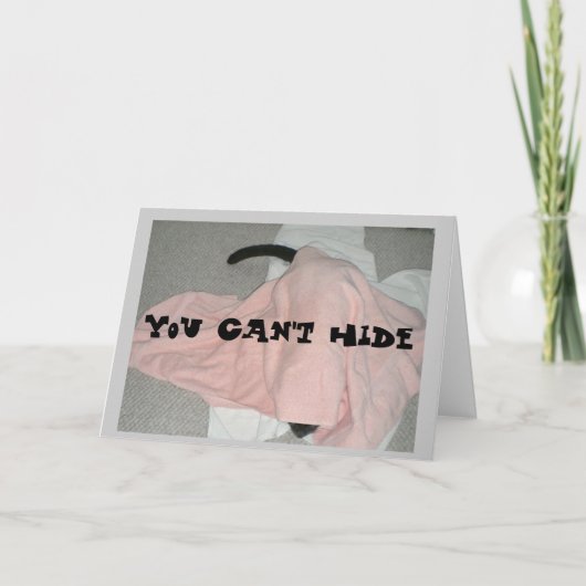 Geburtstag Spaß Karte (Vorderseite)