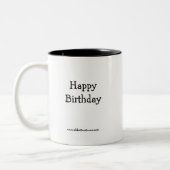 Geburtstag Spaß Tasse Geschenk (Links)