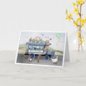 Geburtstag Special Omnibus Card Karte (Gelbe Blume)