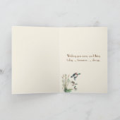 Geburtstag Springer Spaniel Hund mit Schwänzen Karte (Innenseite)