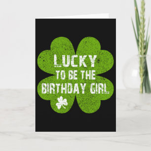 Geburtstag St. Patrick's Day Glücklich zum Geburts Karte