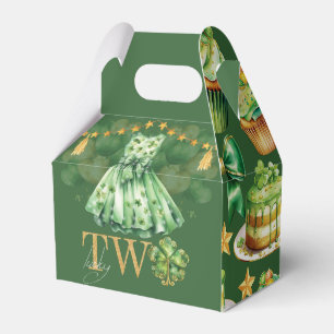 Geburtstag St. Patrick's Day Two Lucky Geschenkschachtel