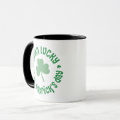 Geburtstag St. Patricks Tages Tasse (Vorderseite Links)