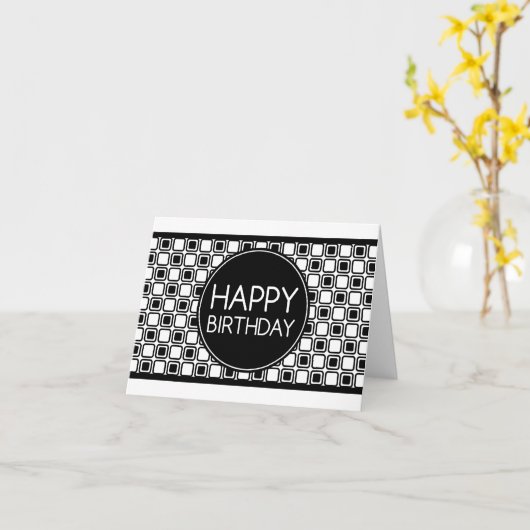 Geburtstag (studioSquares) Karte (Gelbe Blume)