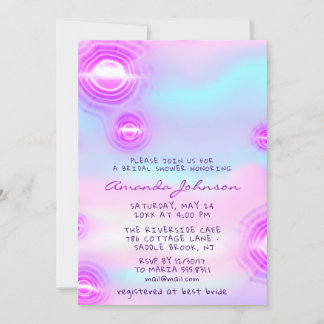 Geburtstag Sweet 16. Holograph Futuristic Unicorn Einladung