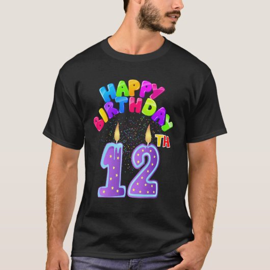 Geburtstag T-Shirt (Vorderseite)