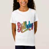 Geburtstag T-Shirt (Vorderseite)