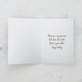 Geburtstag Tabby Cat Alter Spaß Karte (Innenseite)