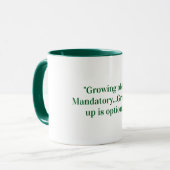 Geburtstag Tasse (Vorderseite Links)