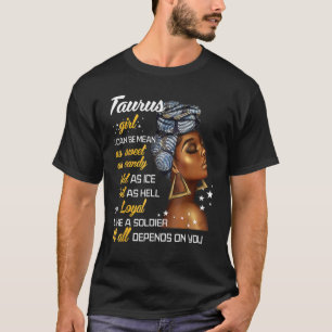 Geburtstag Taurus Mädchen April oder können Frauen T-Shirt