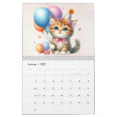 Geburtstag - Tierfreunde 2026 - Kalender 12 Monate (Jan 2027)
