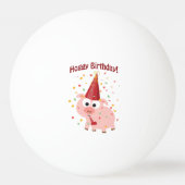 Geburtstag! Tischtennisball (Rückseite)