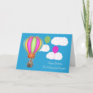 Geburtstag-Tochter-Grußkarte Karte