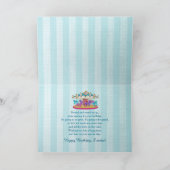 Geburtstag - Tochter - Karussell Karte (Innenseite)