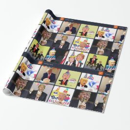 Geburtstag Trump - v.1 Geschenkpapier