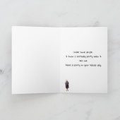 Geburtstag über dem Hügel Karte (Innenseite)