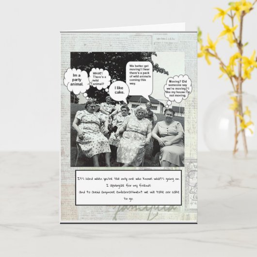 Geburtstag über dem Hügel Karte (Gelbe Blume)