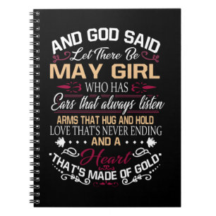 Geburtstag  Und Gott sagte Gelassen Es gibt May Gi Notizblock