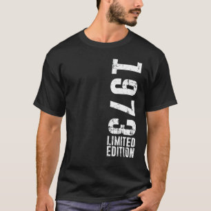 Geburtstag und Vintag 1973 T-Shirt