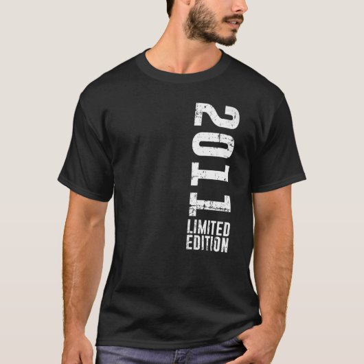 Geburtstag und Vintag 2011 T-Shirt (Vorderseite)