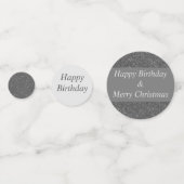 Geburtstag und Weihnachtskonfetti Konfetti (Vorderseiten)