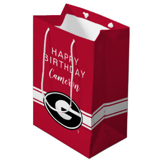 Geburtstag University of Georgias | Mittlere Geschenktüte