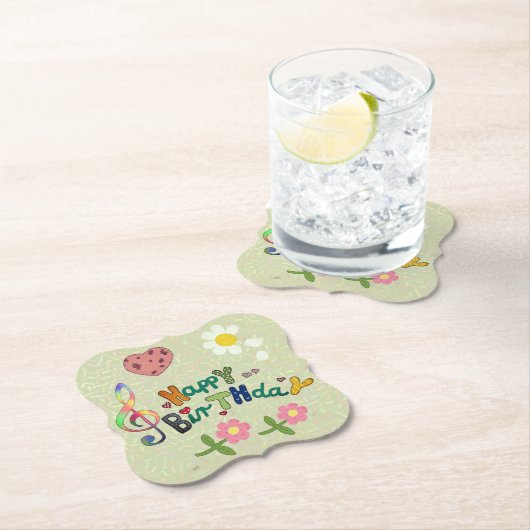 Geburtstag Untersetzer (Vor Ort)