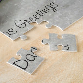 Geburtstag Vater. Jigsaw Puzzle (Seite)