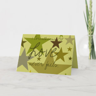 Geburtstag-Vater-Liebe Versage nie Karte