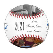 Geburtstag/ Vatertag Baseball-Geschenk für Vater Baseball (Rückseite)