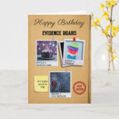 Geburtstag Verbrechen Fan Karte (Gelbe Blume)