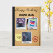 Geburtstag Verbrechen Fan  Karte (Gelbe Blume)