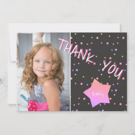 Geburtstag Vielen Dank, dass Sie Foto-Karte mit St Dankeskarte